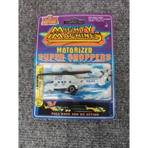 NEW Imperial Mighty Machines Motorized Super Choppers Police Helicopter No.8538